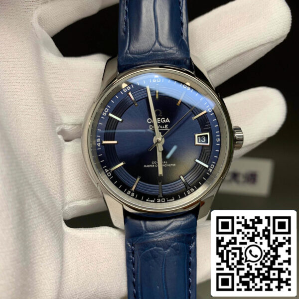 Omega De Ville 433.33.41.21.03.001 1:1 Best Edition VS Factory Blue Dial