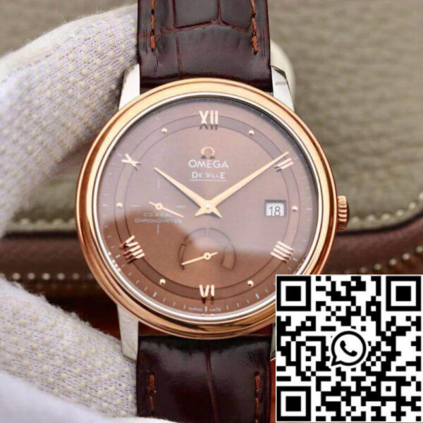 Omega De Ville Prestige 424.23.40.20.13.001 TW Factory 1:1 Best Edition Swiss ETA2824 Brown Dial