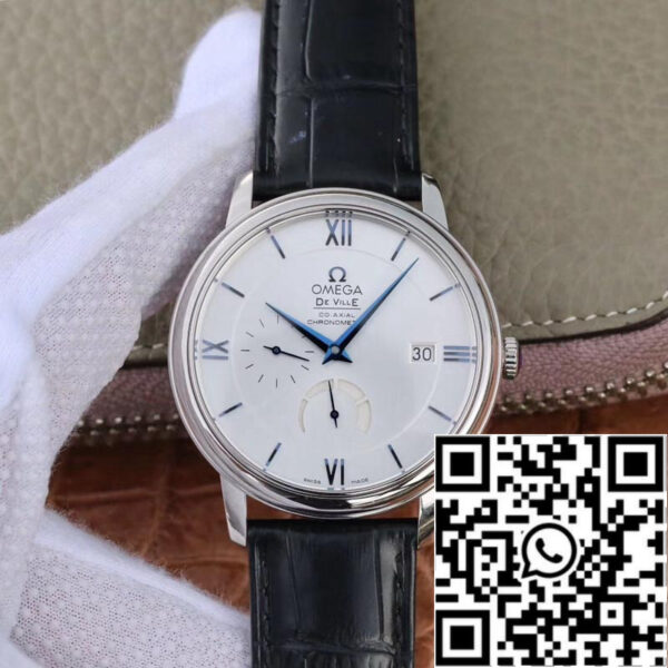 Omega De Ville Series 424.53.40.21.04.001 ZF factory 1:1 Best Edition white dial Swiss Cal.2627‌