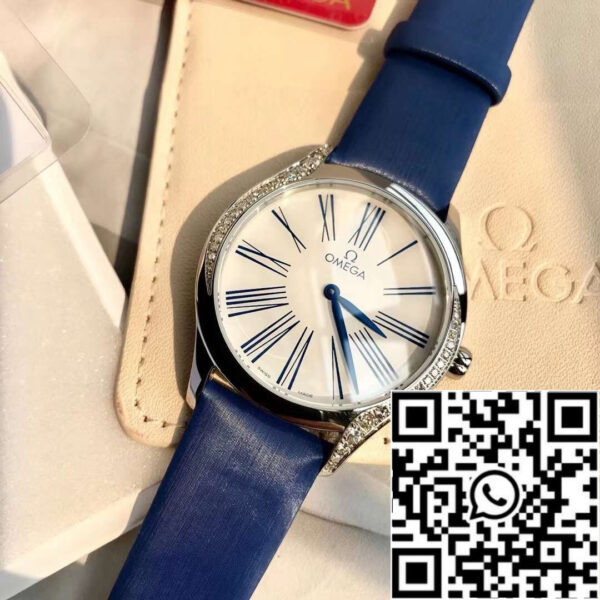 Omega De Ville Trésor Quartz 36 mm 428.17.36.60.04.001 Swiss Original Movement