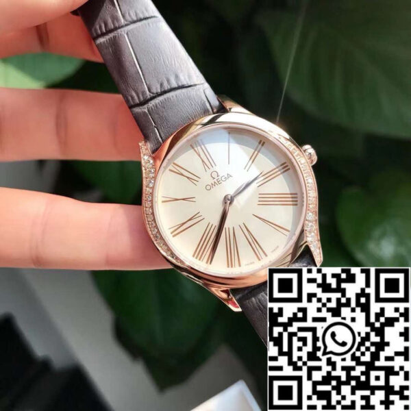 Omega De Ville Trésor Quartz 36 mm 428.58.36.60.02.001 Swiss Original Movement