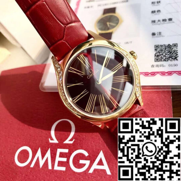 Omega De Ville Trésor Quartz 36 mm 428.58.36.60.11.001 Swiss Original Movement