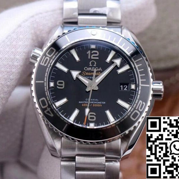 Omega Seamaster 215.30.40.20.01.001 Planet Ocean 600M 1:1 Best Edition VS Factory Black Dial Swiss ETA8800