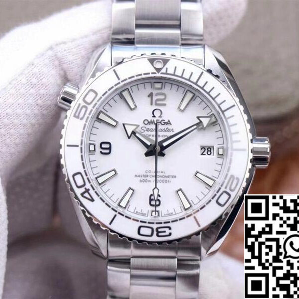 Omega Seamaster 215.30.40.20.04.001 Planet Ocean 600M 1:1 Best Edition VS Factory White Dial