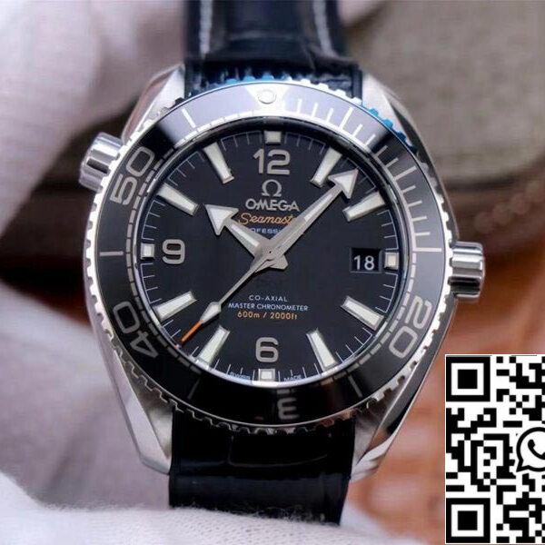Omega Seamaster 215.33.40.20.01.001 Planet Ocean 600M 1:1 Best Edition VS Factory Black Dial Swiss ETA8800