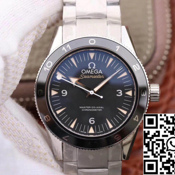 Omega Seamaster Planet Ocean 233.30.41.21.01.001 VS Factory 1:1 Best Edition Swiss ETA2824 Black Dial With Superlume