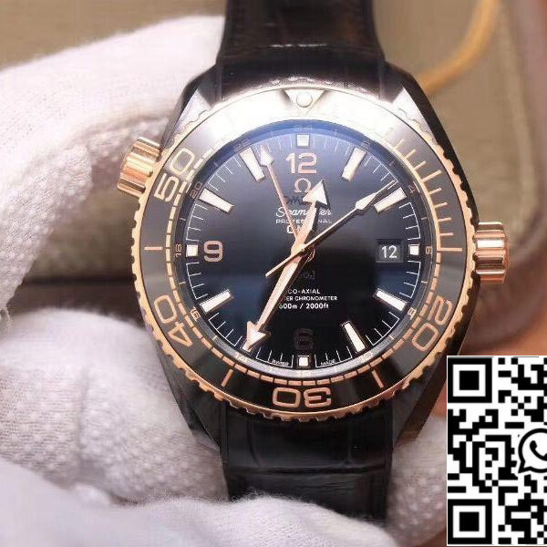 Omega Seamaster 215.62.40.20.13.001 Deepsea King‌ 600M VS Factory 1:1 Best Edition 18K Rose Gold Bezel Swiss Omega 8906