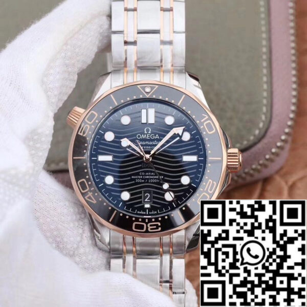 Omega Seamaster 210.20.42.20.01.001 1:1 Best Edition VS Factory Black Dial Swiss ETA8800