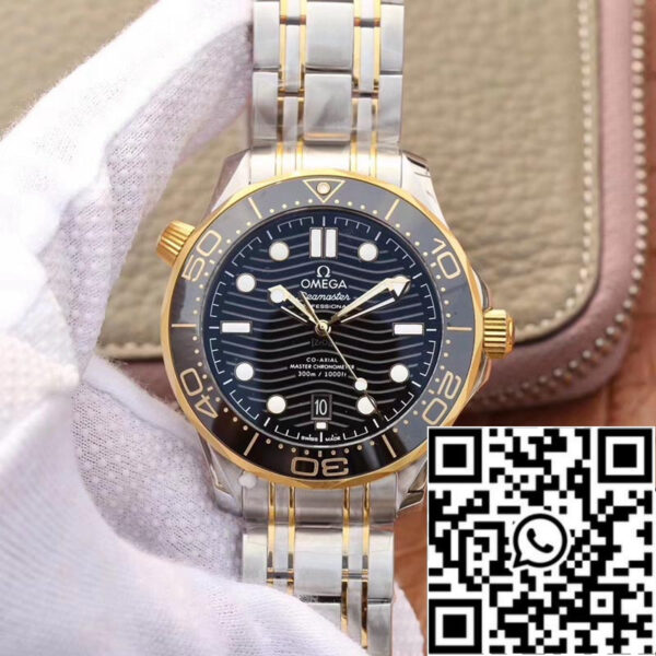 Omega Seamaster 210.20.42.20.01.002 1:1 Best Edition VS Factory Black Dial