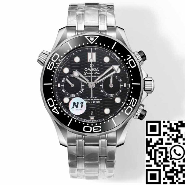 Omega Seamaster 210.30.44.51.01.001 Diver 300m 1:1 Best Edition N1 Factory Black Dial