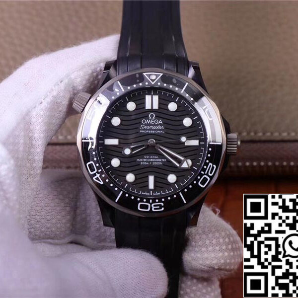 Omega Seamaster 210.92.44.20.01.001 1:1 Best Edition VS Factory Black Ceramic Swiss ETA8806