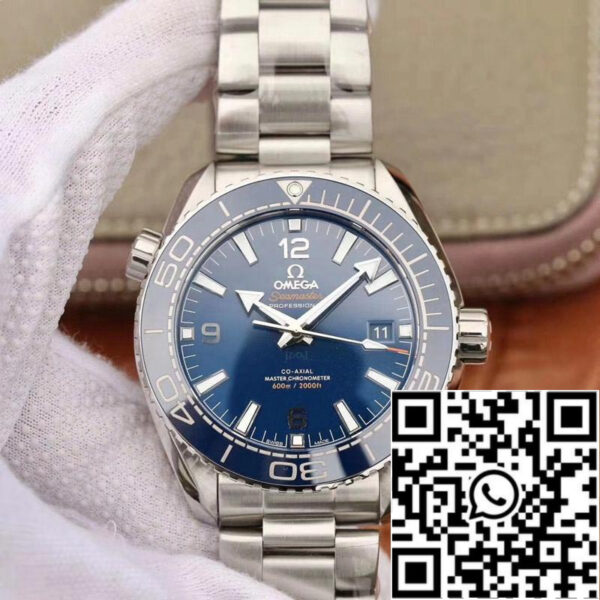 Omega Seamaster 215.30.44.21.03.001 1:1 Best Edition VS Factory Blue Ceramic Dial Swiss 8900