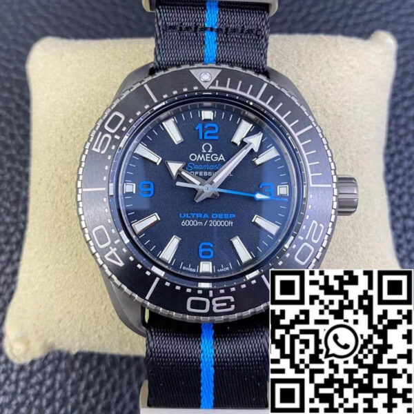 Omega Seamaster 215.92.46.21.01.001 1:1 Best Edition VS Factory Black Dial