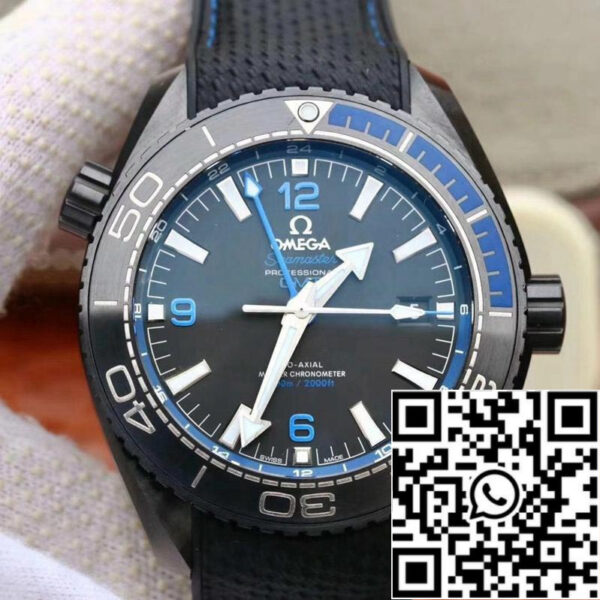 Omega Seamaster 215.92.46.22.01.002 1:1 Best Edition VS Factory Black Ceramic Swiss ETA8906