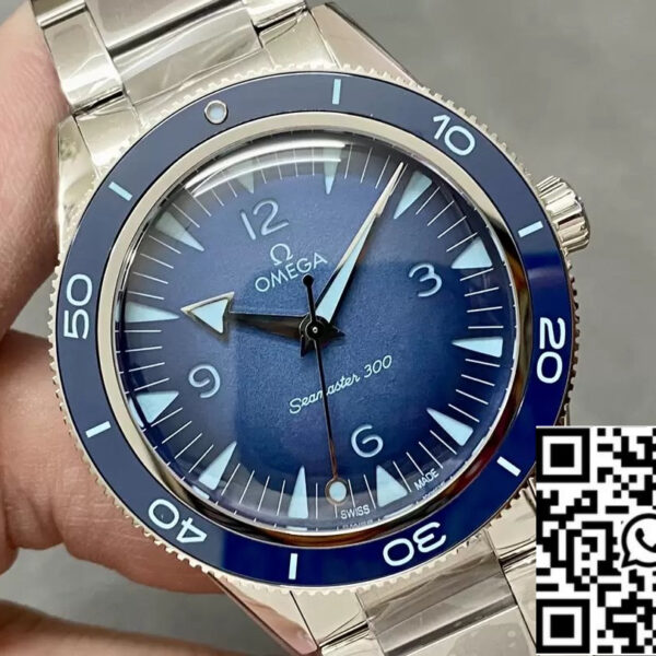 Omega Seamaster 300 234.30.41.21.03.002 1:1 Best Edition VS Factory 41mm Blue Dial