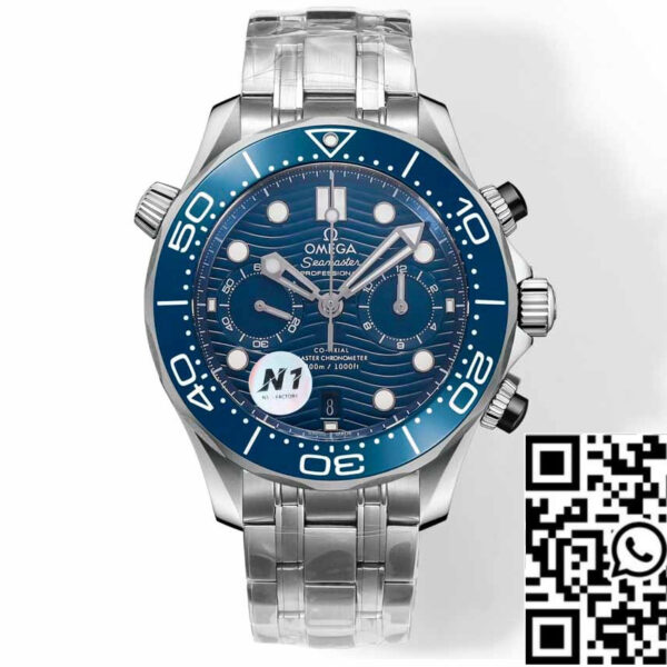 Omega Seamaster Collection 210.30.44.51.03.001 1:1 Best Edition N1 Factory Blue Dial