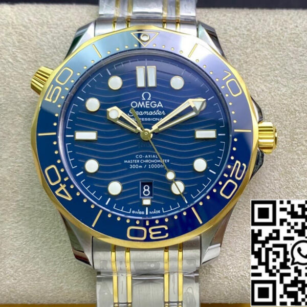 Omega Seamaster Diver 300M 210.20.42.20.03.001 1:1 Best Edition OR Factory Blue Dial