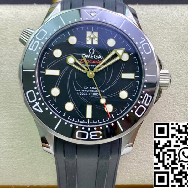 Omega Seamaster Diver 300M 210.22.42.20.01.004 1:1 Best Edition OR Factory Rubber Strap