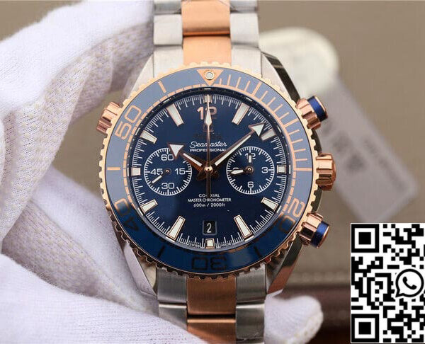 Omega Seamaster Ocean Planet 600M 215.20.46.51.03.001 1:1 Best Edition OM Factory Rose Gold