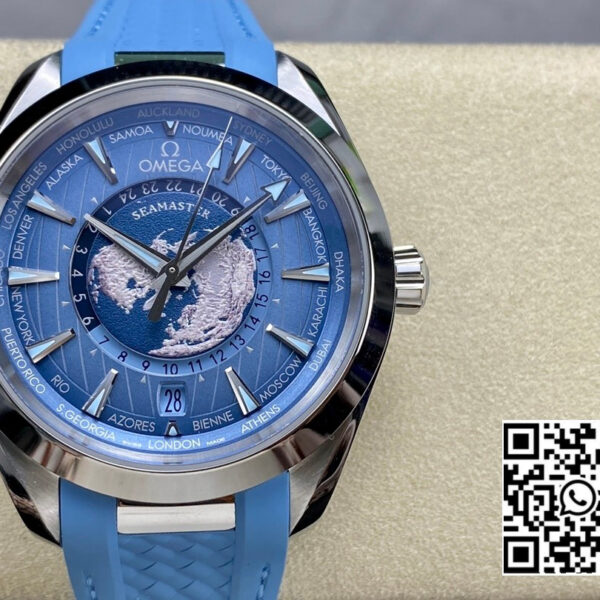 Omega Aqua Terra 150M 43mm 24 VS Factory 1:1 Best Edition Summer Blue Dial