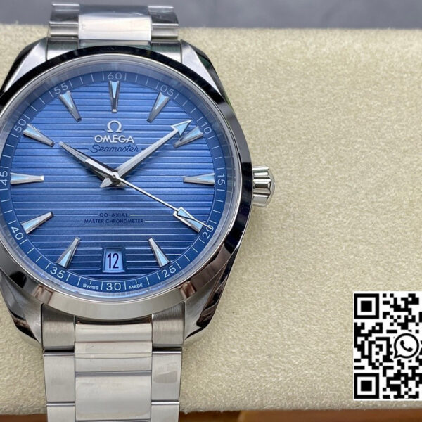 Omega Aqua Terra 150m GMT Worldtimer 43mm SS VS Factory 1:1 Best Edition on SS Bracelet A8938