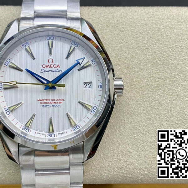 Omega Aqua Terra 150M SS VS Factory 1:1 Best Edition White Dial