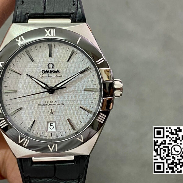 Omega Constellation White Ceramic SS VS Factory 1:1 Best Edition White Dial