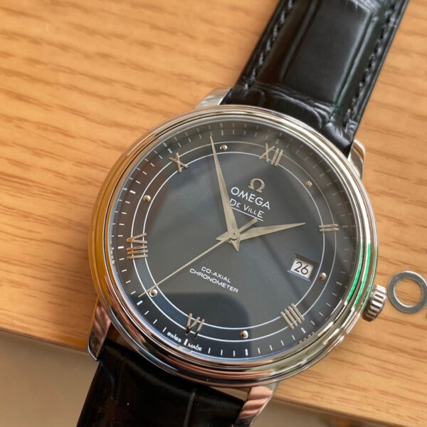 Omega De Ville Prestige 39.5mm SS A+ Factory 1:1 Best Edition Blue Dial