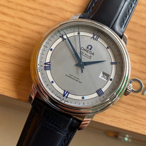 Omega De Ville Prestige 39.5mm SS A+ Factory 1:1 Best Edition White Dial