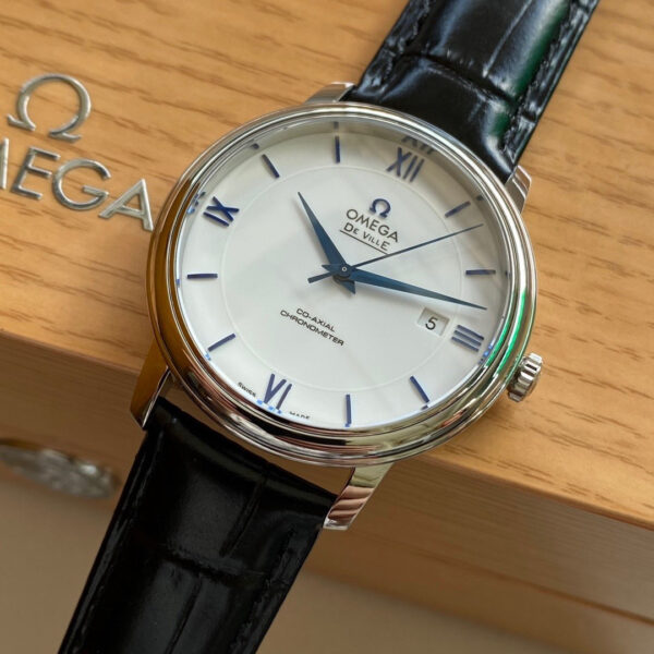 Omega De Ville Prestige 424.53.40.20.04.001 39.5mm SS A+ Factory 1:1 Best Edition White Dial