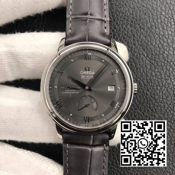 Omega De Ville Prestige Real PR SS ZF Factory 1:1 Best Edition Gray Dial