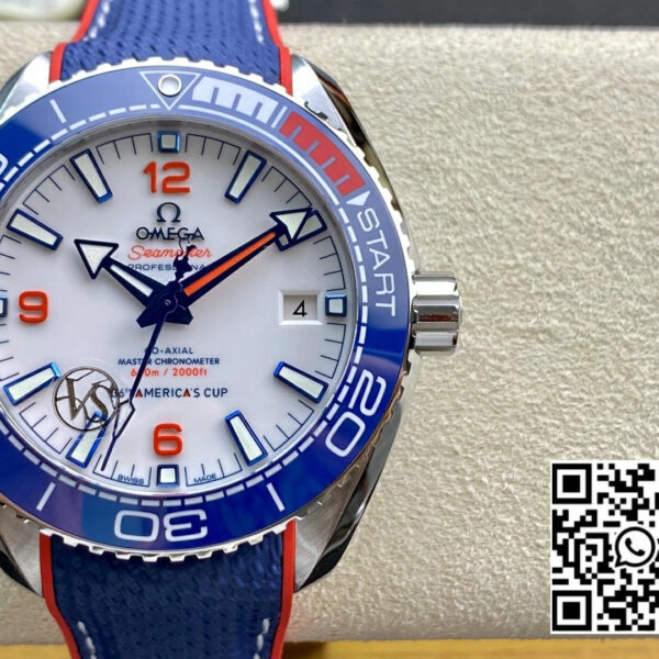 Omega Planet Ocean America’s Cup SS VS Factory 1:1 Best Edition White Dial