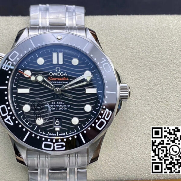 Omega Seamaster Diver 300M VS Factory 1:1 Best Edition Black Ceramic Black Dial