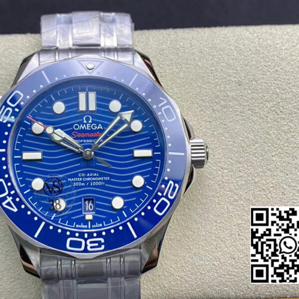Omega Seamaster Diver 300M VS Factory 1:1 Best Edition Blue Ceramic Blue Dial