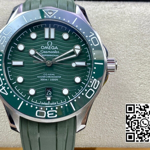Omega Seamaster Diver 300M VS Factory 1:1 Best Edition Green Ceramic Green Dial