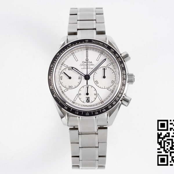 Omega Speedmaster Racing Master SS HK Factory 1:1 Best Edition White Dial