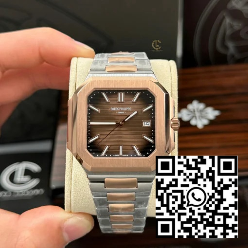 Patek Philippe Cubitus 5821/1AR-001 45mm Chocolate Dial Demi Rose Gold – VIP Version