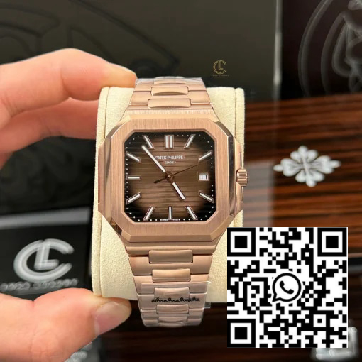 Patek Philippe Cubitus 5821/1AR-001 45mm Chocolate Dial Rose Gold – VIP Version