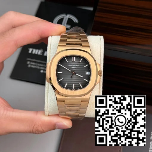 Patek Philippe Nautilus 5711/1R-001 40mm Gray Dial Rose Gold – VIP Version