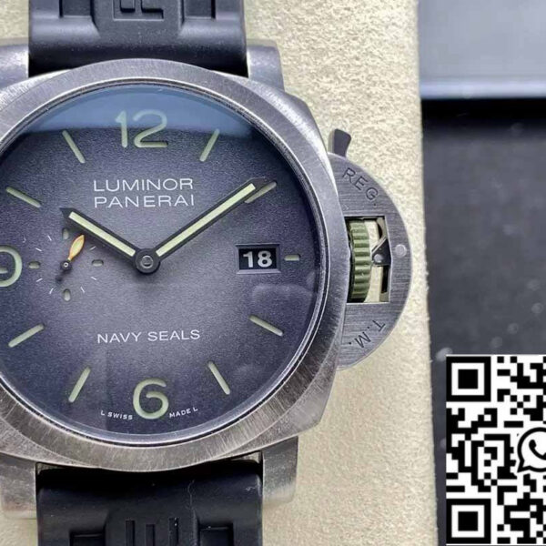 Panerai LUMINOR Marina Navy SEALs PAM01412 PAM1412 1:1 Best Edition VS Factory
