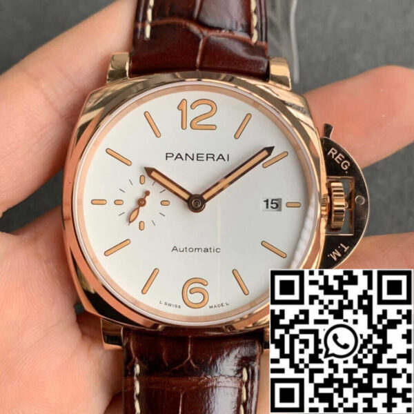Panerai Luminor PAM01042 1:1 Best Edition VS Factory White Dial