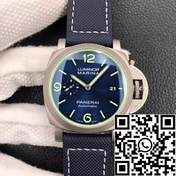 Panerai Luminor PAM01117 1:1 Best Edition VS Factory Blue Dial