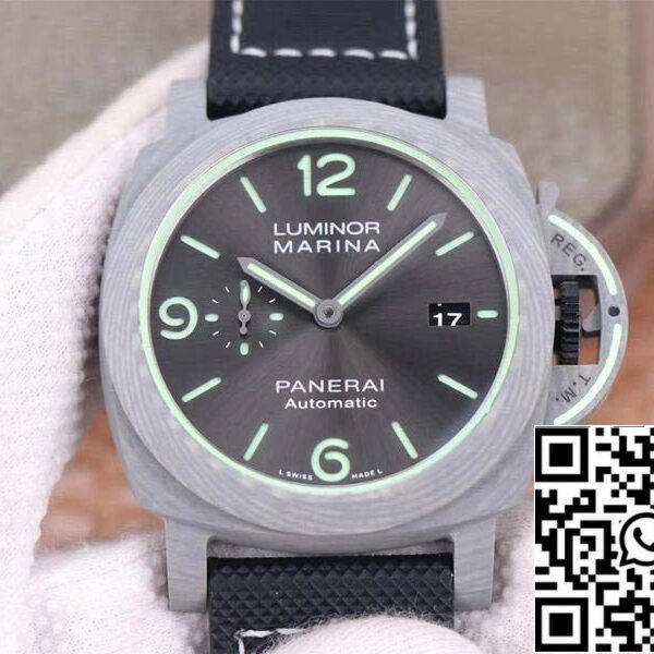 Panerai Luminor PAM01119 1:1 Best Edition VS Factory Carbon Fiber Swiss P9010