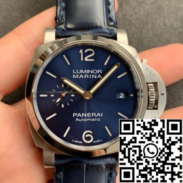 Panerai Luminor PAM01393 1:1 Best Edition VS Factory Blue Dial