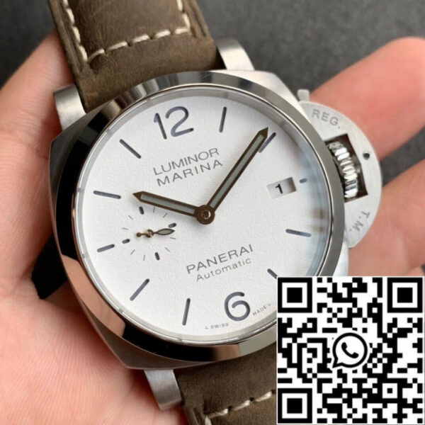 Panerai Luminor PAM01394 1:1 Best Edition VS Factory White Dial