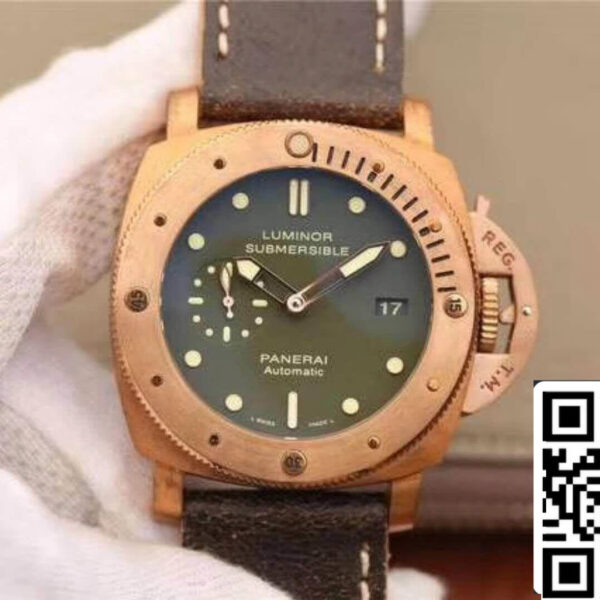 Panerai Luminor Submersible PAM382 VS Factory 1:1 Best Edition Swiss ETA P9000