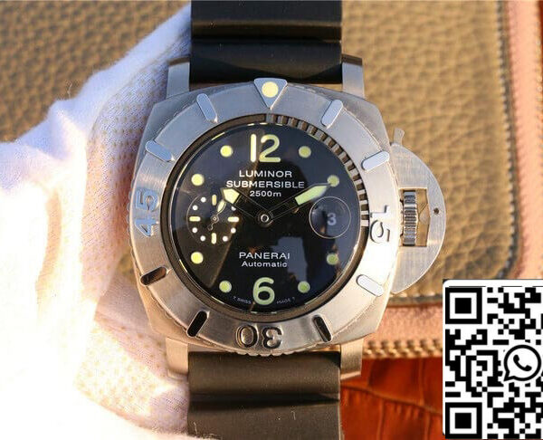 Panerai Submersible PAM 00194 1:1 Best Edition VS Factory Black Dial