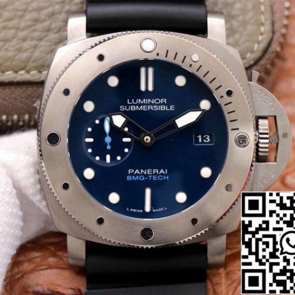 Panerai Submersible PAM00692 1:1 Best Edition VS Factory Blue Dial Swiss ETA9010