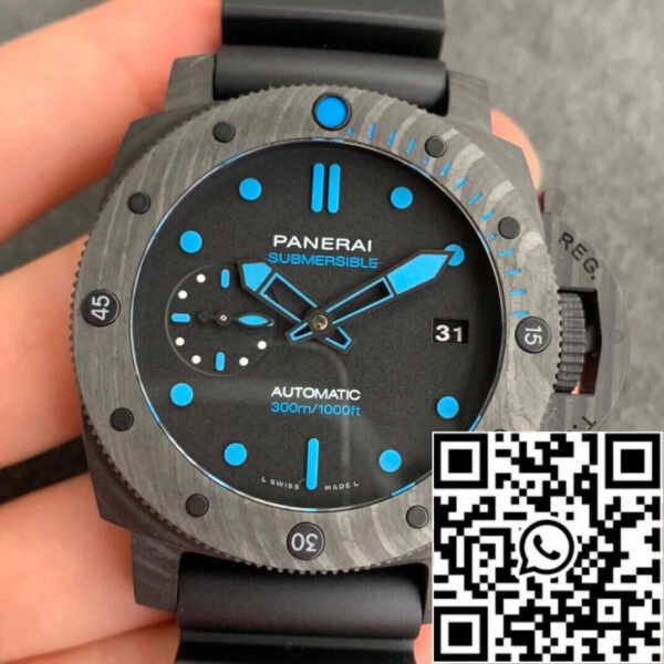 Panerai Submersible PAM00960 1:1 Best Edition VS Factory Black Dial