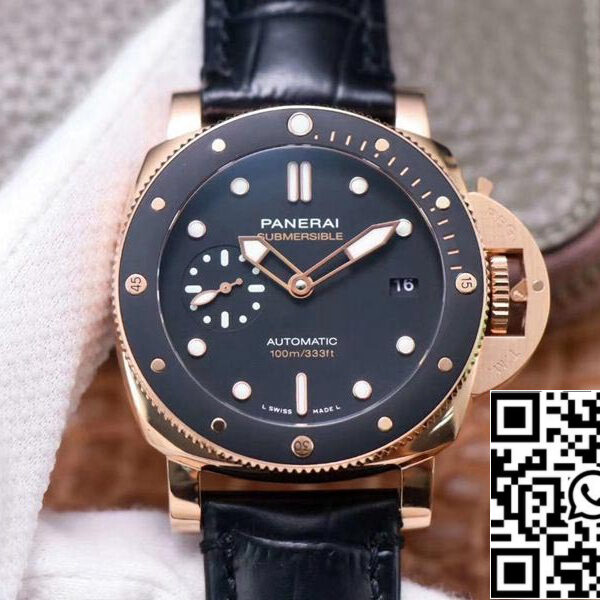 Panerai Submersible PAM00974 1:1 Best Edition VS Factory Rose Gold Swiss Movement